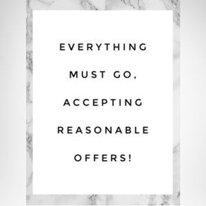 Closet clean out!! Accepting Reasonable Offers! 🫶